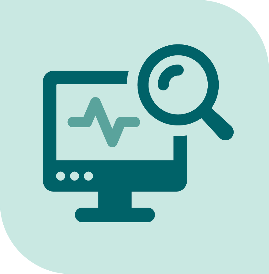 Medical coding and healthcare documentation services icon for medical billing accuracy