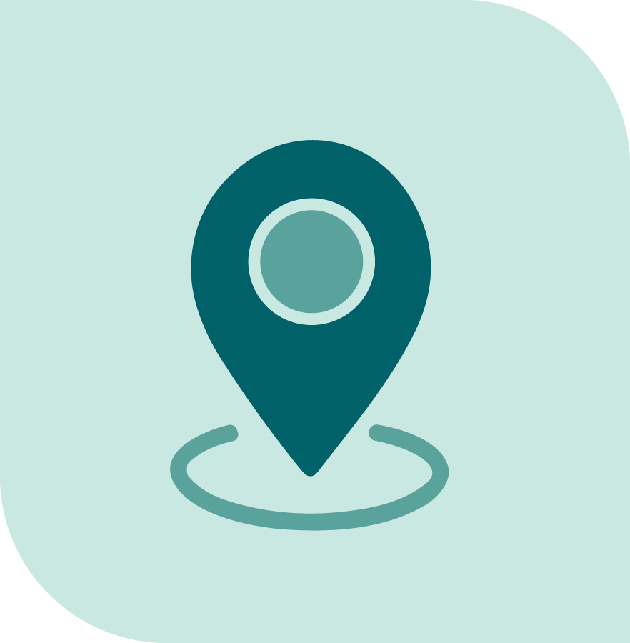 Healthcare business location icon for innovative management alternatives in virginia beach, virginia